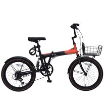 楽天市場】折りたたみ自転車（カラーオレンジ）（自転車・サイクリング 
