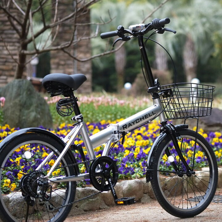 楽天市場】折りたたみ自転車 20インチ 6段 変速 ノーパンク タイヤ 