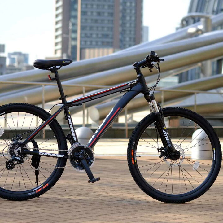 楽天市場】マウンテンバイク MTB 26インチ 24段 変速 付き 自転車 本体 