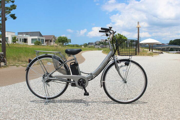 楽天市場】電動アシスト自転車 26インチ 折りたたみ自転車 シティ 