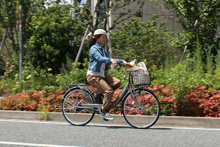 楽天市場】電動アシスト自転車 26インチ 折りたたみ自転車 シティ 
