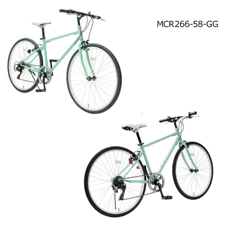 楽天市場】クロスバイク 26インチ 6段 変速 付き 自転車 本体 TOPONE 