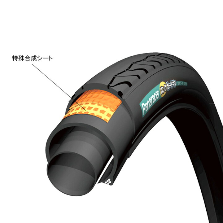 楽天市場】Panasonic パナソニック パンクガードマンタイヤ 8W27-83B 