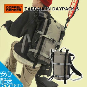TARPAULIN DAYPACK 3 ^[|fCpbN3 AEghA obO bN Jo obNpbN h DOPPELGANGER DBT422-ML hbyMK[ ނ tBbVO I[goC c[O ŒZ