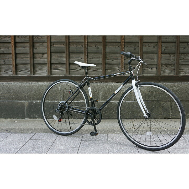 楽天市場】クロスバイク 700C 自転車 SHIMANO 6段変速 SURFACE シマノ 