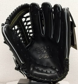 アシックス　3121A402　ゴールドステージ　ブラック（右投用）（外野手用）（硬式用）【送料無料】