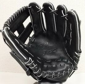 アシックス　BGH8TS　ゴールドステージ　ブラック（右投用）（内野手用）（硬式用）【送料無料】