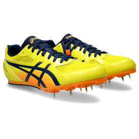 陸上スパイク asics アシックス EFFORT 13 オールウェザー 土トラック兼用 1093A167 【送料無料】【あす楽対応】 ランニングスパイク ランスパ メンズ レディース ジュニア 初心者 新入生 中学生 エントリーモデル エフォート ジュニア 陸上 短距離 シューズ 2024