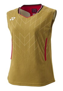 【送料無料】ウィメンズ ノースリーブ ゲームシャツ バドミントン日本代表着用モデル ベリークールドライ YONEX ヨネックス 20916Y | レディース ウイメンズ バドミントン ノースリ シャツ 吸