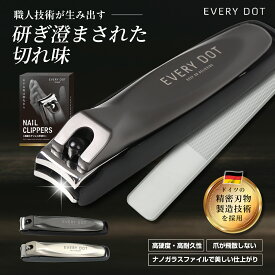 爪切り 爪やすり 高級 ナノガラスつめやすり メンズ爪切り 飛び散らない ステンレス 収納ケース付き 清潔感 好感度アップ ギフト プレゼント 父の日ギフト