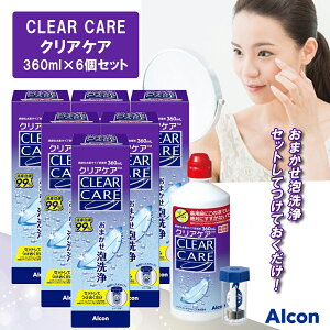 �N���A�P�A 360ml×6�Z�b�g �R���^�N�g���t