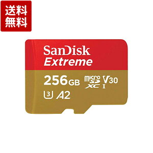 �T���f�B�X�N ���K�i microSD 256GB UHS-I U3 V30 �����ő�130MB/s Full HD 4K SanDisk Extreme SDSQXAV-256G-GH3MA �V�p�b�P�[�W