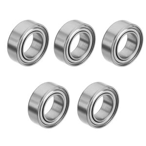 Aicosineg �x�A�����O �[�a�ʎ��� SMR95ZZ ���a5mm �O�a9mm ����3mm 5���� 440C�X�e�����X ���ʋ����V�[�����O�J�o�[ ���V�[���h�t �~�j�x�A�����O �{�[���x�A�����O �x�A�����O���� DIY ��C���i