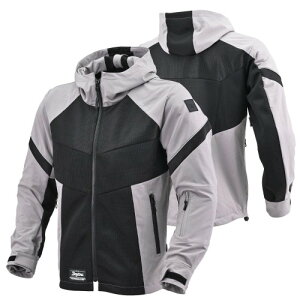 [�f�C�g�i] �o�C�N �W���P�b�g �� ���b�V�� CE�K�i �\�t�g�v���e�N�^�[�t�� �n�[�t���b�V���p�[�J�[ DJ-010 �u���b�N/�O���[ 2XL�T�C�Y 46816