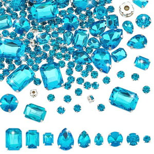 PH PandaHall ���C���X�g�[�� ����t�� 198�� �D���r�[�Y�p�[�c 198�� 9�� �L���L�� �u���[�K���X�X�g�[�� �A�N�Z�T���[�p�[�c �f�R�f�ރZ�b�g DIY����f�� ���� �X�q �o�b�O����