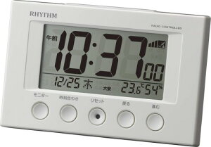 ���Y��(RHYTHM) �ڊo�܂����v �d�g���v ���x�v�E���x�v�t�� �t�B�b�g�E�F�[�u�X�}�[�g �� 7.7×12×5.4cm 8RZ166SR03