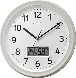 ���Y��(RHYTHM) �|�����v �d�g���v �A�i���O �f�W�^�� �A���b�j ���x ���x �J�����_�[ �� ��32.5x5cm 8FYA02SR03