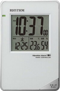 ���Y��(RHYTHM) �ڊo�܂����v �d�g���v �U�� �o�C�u���[�V�����A���[���@�\ ���s �g�� �� 10.6x7x1.4cm 8RZ211SR03