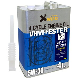 AZ(�G�[�[�b�g) �o�C�N 4�T�C�N���G���W���I�C�� 4L 100%���w������/VHVI+�G�X�e�� 5W-30 SL MA���� [MEC-017/CIRCUIT] 2�� 4T�I�C�� EG224