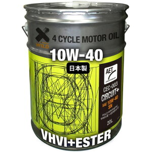 AZ (�G�[�[�b�g) �ԗp �G���W���I�C�� 20L 10W-40 SN �mCEC-003/�T�[�L�b�g�v���X] 100%���w������ �����ԗp ���[�^�[�I�C�� VHVI+�G�X�e���I�C�� 4�֗p 4T�I�C�� EG629