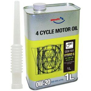 AZ (�G�[�[�b�g) 4�֗p �G���W���I�C�� 1L 0W-20 SP HYBRID S/CEH-101/100%���w������ VHVI �����ԗp EG771