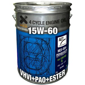 4�T�C�N���G���W���I�C�� MES-004 OFFROAD AET 15W-60 20L