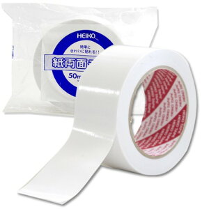 �P�[�X�̔��V���W�} HEIKO ���ʃe�[�v 50mm×20m ������ 002068610 �Ɩ��p 1�P�[�X�i30���j