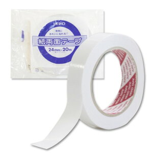 �P�[�X�̔��V���W�} HEIKO ���ʃe�[�v 24mm×20m ������ 002068410 �Ɩ��p 1�P�[�X�i60���j