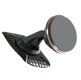 カシムラ ダッシュボードの曲面にも貼り付けできる！マグネットホルダー 曲面貼り付け NAT-101