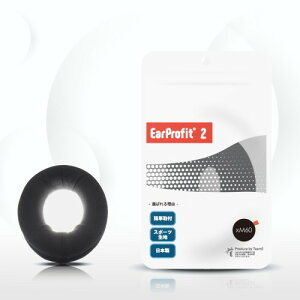 EarProfit multi 2 �V�J�� �C���[�p�b�h�J�o�[ �w�b�h�z���J�o�[ ���炳�� ���L ���{�� (BLACK, XM60)
