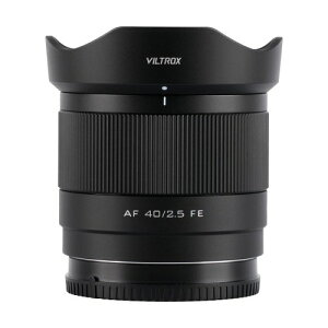 VILTROX AF 40mm F2.5 FE E�}�E���g �����Y, Sony�p FE 40mm f/2.5 ���������Y, �\�j�[ a7cr a7ii a9iii a7cii a7rv a6700 a7iv a7iii ZV-E10 II a6600 a6400 �Ȃ� �t���T�C�Y �J���� E�}�E���g�p