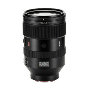 VILTROX AF 135mm F1.8 LAB FE �����Y �\�j�[ E�}�E���g HyperVCM���[�^�[ ����a �P�œ_ ���]�������Y Sony ��7CR ��7CII ��7RV ��7RIV ��7RIII ��7IV ��7III ��7C ��1 ��9III ��9 ZVE1�ȂǃJ�����Ή�