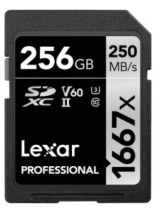 Original Lexar 1667x V60 250MB/s Flash Memory sd cards 64GB 128GB 256GB UHS-II U3 Card high speed SDXC For 3D 4K HD video 256GB