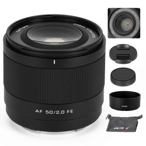 VILTROX 50mm F2.0 FE�}�E���g�\�j�[E�pAF 50mm F2�����Y�A�\�j�[E�}�E���g�J����A7C A7ll A7RlI A7SIII A7III A7RIII A7IV A7RIV A9 A1 FX3 A7RV ZVE1 A7CR A7CII A93�p�t���t���[��STM�I�[�g�t�H�[�J�X�v���C�������Y
