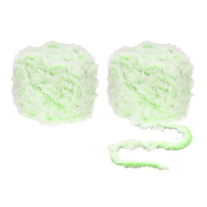 PATIKIL �ю� 100g ��64m �t�@���V�[���[�� �ѕ҂ݎ� 2�� �t�F�C�N�t�@�[ �� �ю� �|���G�X�e�� �j�b�g�u �����P�b�g ���O �Z�[�^�[ �X�J�[�t �n�b�g �x�A�N���t�g ��