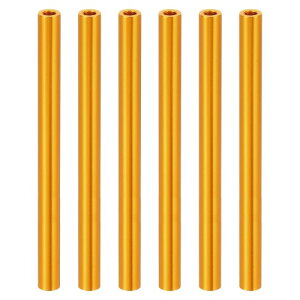 PATIKIL M3�A���~�X�y�[�T�[ 6�̃��^���X�y�[�T�[�A���~�j�E��3 mm ID x 5mm OD x 60mm L �X���b�h�X�y�[�T�[�X�N�����[�X�^���h�I�t���E���h RC�J�[ �h���[�� �}�U�[�{�[�h�p ��