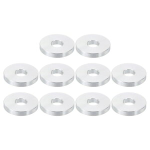 PATIKIL M8�A���~�X�y�[�T�[ 10�Z�b�g ���^���X�y�[�T�[�A���~�j�E�� 8.5mm ID x 25mm OD x 4mm L �A���~�j�E���X�y�[�T�[�X�N�����[�X�^���h�I�t���E���h 5/16�܂���M8�X�N�����[�{���g�p