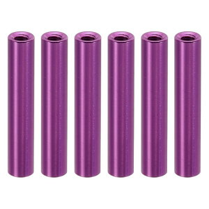 PATIKIL M3�A���~�X�y�[�T�[ 6�� ���^���X�y�[�T�[�A���~�j�E��3 mm ID x 5mm OD x 28mm L �X���b�h�X�y�[�T�[�X�N�����[�X�^���h�I�t���E���h RC�J�[ �h���[�� �}�U�[�{�[�h�p �p�[�v��