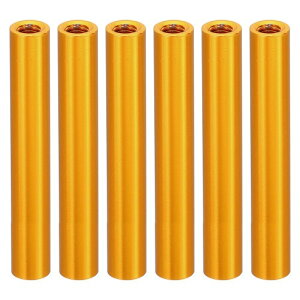 PATIKIL M3�A���~�X�y�[�T�[ 6�̃��^���X�y�[�T�[�A���~�j�E��3 mm ID x 5mm OD x 35mm L �X���b�h�X�y�[�T�[�X�N�����[�X�^���h�I�t���E���h RC�J�[ �h���[�� �}�U�[�{�[�h�p ��