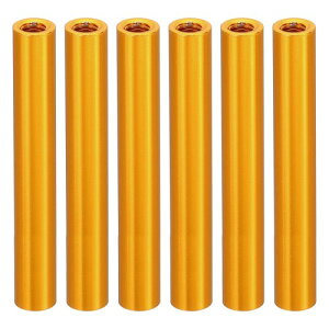 PATIKIL M3�A���~�X�y�[�T�[ 6�̋����X�y�[�T�[�A���~�j�E��3 mm ID x 5mm OD x 37mm L �X���b�h�X�y�[�T�[�X�N�����[�X�^���h�I�t���E���h RC�J�[ �h���[�� �}�U�[�{�[�h�p ��