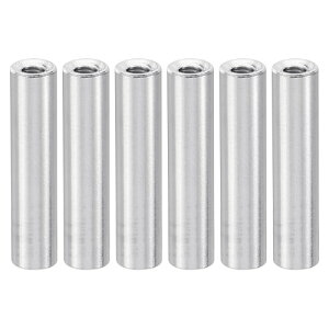 PATIKIL 12�� M3�A���~�X�y�[�T�[ M3�X�y�[�T�[ �ی^�����l�W�A���~�j�E��3 mm ID x 5mm OD x 25mm L �X���b�h�X�y�[ �T�[�X�N�����[�X�^���h�I�t���E���h RC�J�[ �h���[�� �}�U�[�{�[�h�p �V���o�[