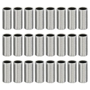 PATIKIL M6�X�`�[���X�y�[�T�[ 24�� �����X�y�[�T�[ �X�`�[��6.2mm ID x 8mm OD x 18mm L �J�[�{���X�`�[���X�y�[�T�[�X�N�����[�X�^���h�I�t���E���h 1/4�C���`�܂���M6�X�N�����[�{���g�p