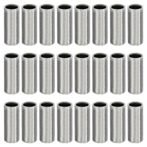 PATIKIL M6�X�`�[���X�y�[�T�[ 24�� �����X�y�[�T�[ �X�`�[��6.2mm ID x 9.9mm OD x 25mm L �Y�f�|�X�y�[�T�[�X�N�����[�X�^���h�I�t���E���h 1/4in�܂���M6�X�N�����[�{���g�p