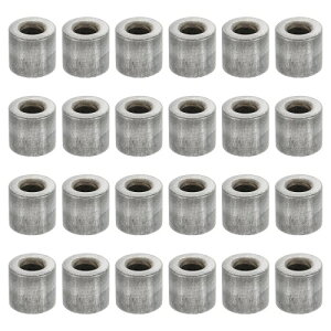 PATIKIL M6�X�`�[���X�y�[�T�[ 24�� �����X�y�[�T�[ �X�`�[��6.5mm ID x 12mm OD x 11mm L �Y�f�|�X�y�[�T�[�X�N�����[�X�^���h�I�t���E���h 1/4�C���`�܂���M6�X�N�����[�{���g�p