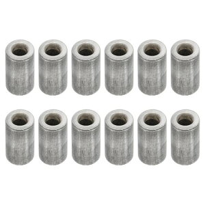 PATIKIL M6�X�`�[���X�y�[�T�[ 12�� ���^���X�y�[�T�[ �X�`�[��6.2mm ID x 12mm OD x 17mm L �J�[�{���X�`�[���X�y�[�T�[�X�N�����[�X�^���h�I�t���E���h 1/4in�܂���M6�X�N�����[�{���g�p