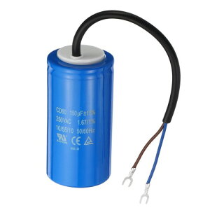 PATIKIL CD60���s�R���f���T 150uF 250VAC 50/60Hz ���[�^�[�n���R���f���T�[ 2���C���[�t�� ��C���k�@���[�^�[�n���p