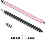 MEKO タッチペン 2本セット 替え芯10個 3in1 タッチペン スマホ スタイラスペン switch タブレット ツム…