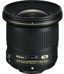 Nikon �P�œ_�����Y AF-S NIKKOR 20mm f/1.8G ED AFS20 1.8G