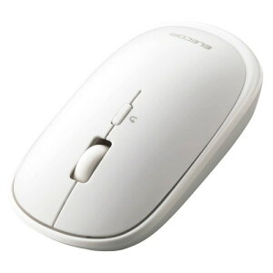 �G���R�� ���C�����X�}�E�X Bluetooth Slint M-TM10BBWH/EC ���^ �É� 4�{�^�� �v���[�����[�h�@�\�t Windows Mac Android iOS iPadOS FireOS�Ή� �z���C�g