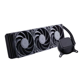 玄人志向 水冷 CPUクーラー 無発光 ブラック モデル 360mm (120mm PWMファン×3) ASETEK 製ラジエーター搭載 KURO-AIOWC360/V2
